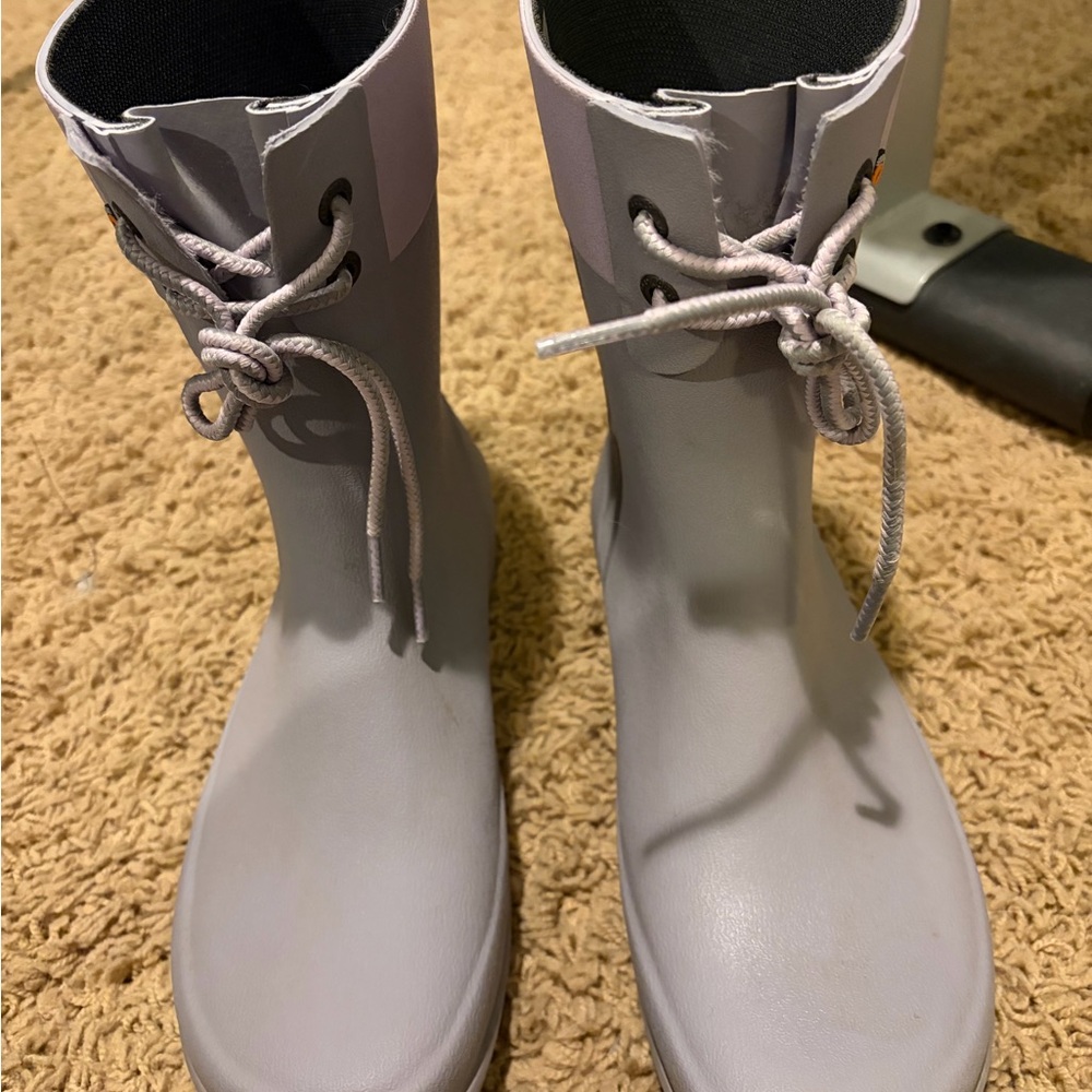 BOGG BAG Women's Gray Rain Boots - Picture 2 of 5